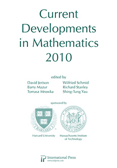 Current Developments in Mathematics Logo