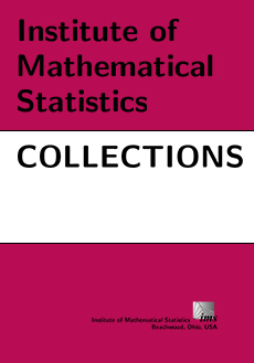 Institute of Mathematical Statistics Collections Logo