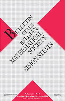 Bulletin of the Belgian Mathematical Society - Simon Stevin Logo