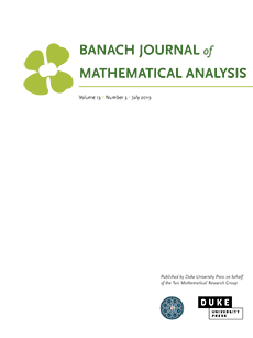 Banach Journal of Mathematical Analysis Logo