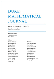 Duke Mathematical Journal Logo
