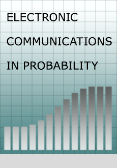 Electronic Communications in Probability Logo