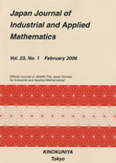 Japan Journal of Industrial and Applied Mathematics Logo