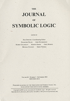 Journal of Symbolic Logic Logo