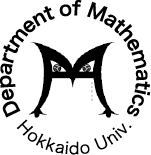 Hokkaido University, Department of Mathematics Logo