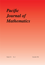 Pacific Journal of Mathematics, A Non-profit Corporation Logo